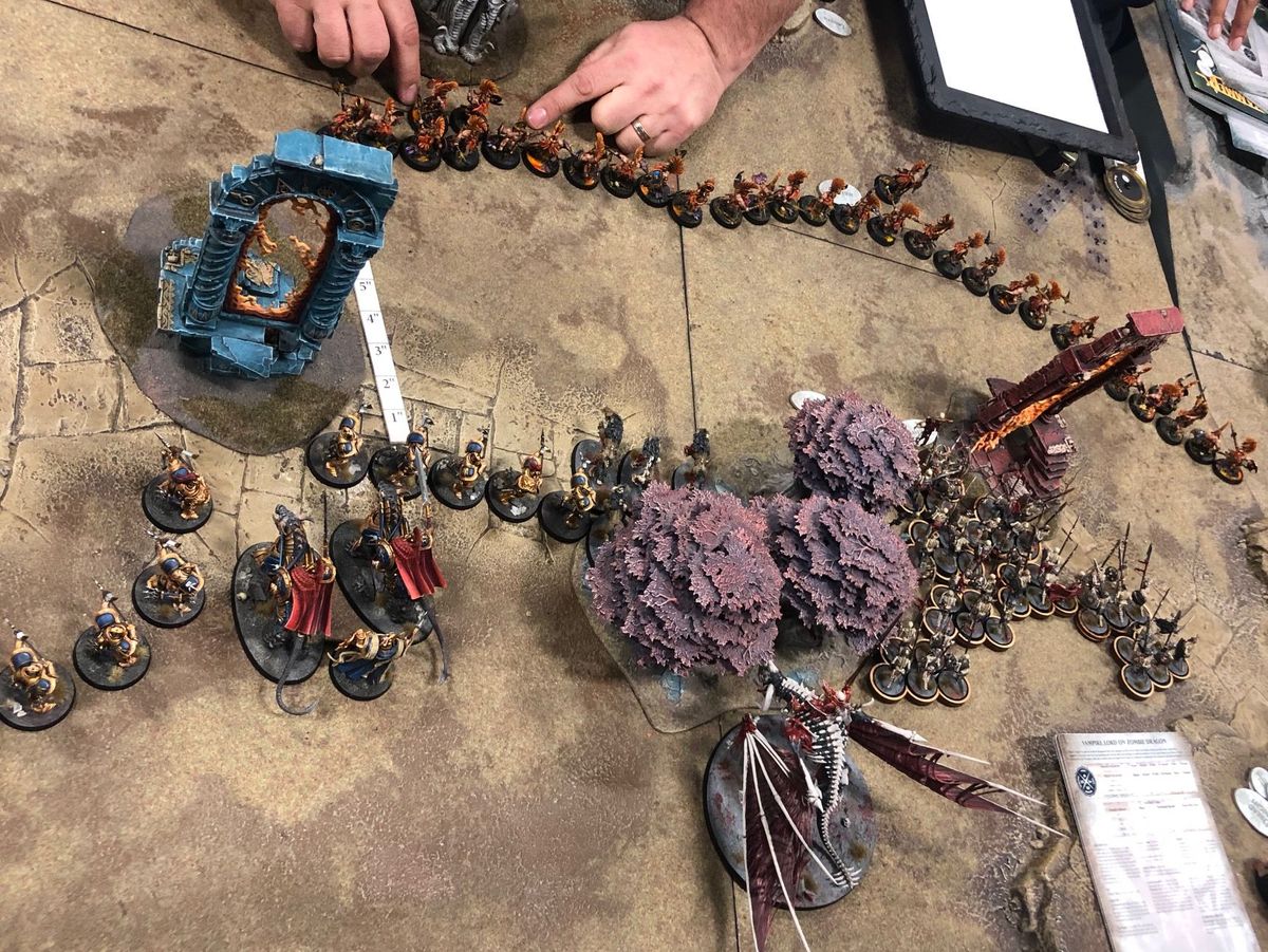 Tournaments are a great way to see a variety of armies, but it's worth learning to play fast before you attend one.