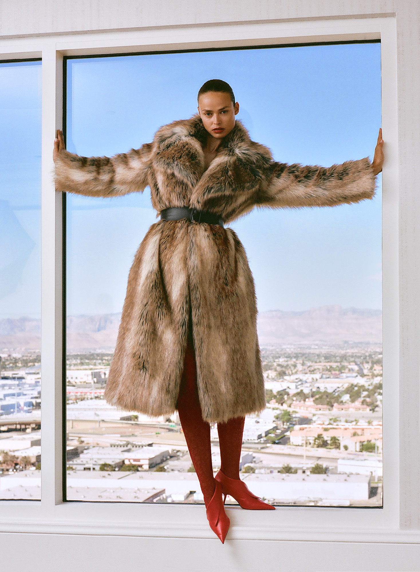 Las Vegas Wallpaper* June 2025 Travel Issue Cover Fashion Shoot