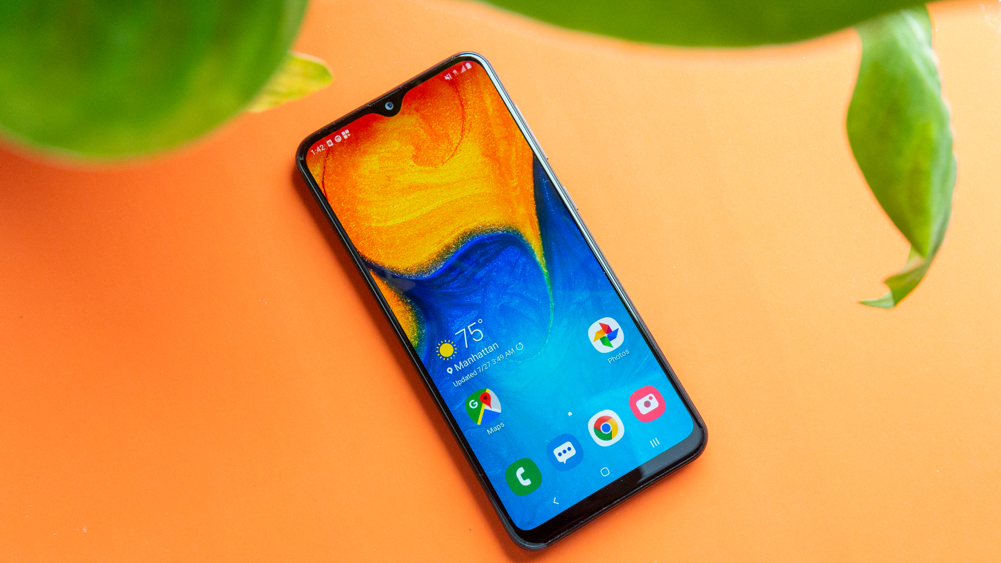 galaxy a20 display