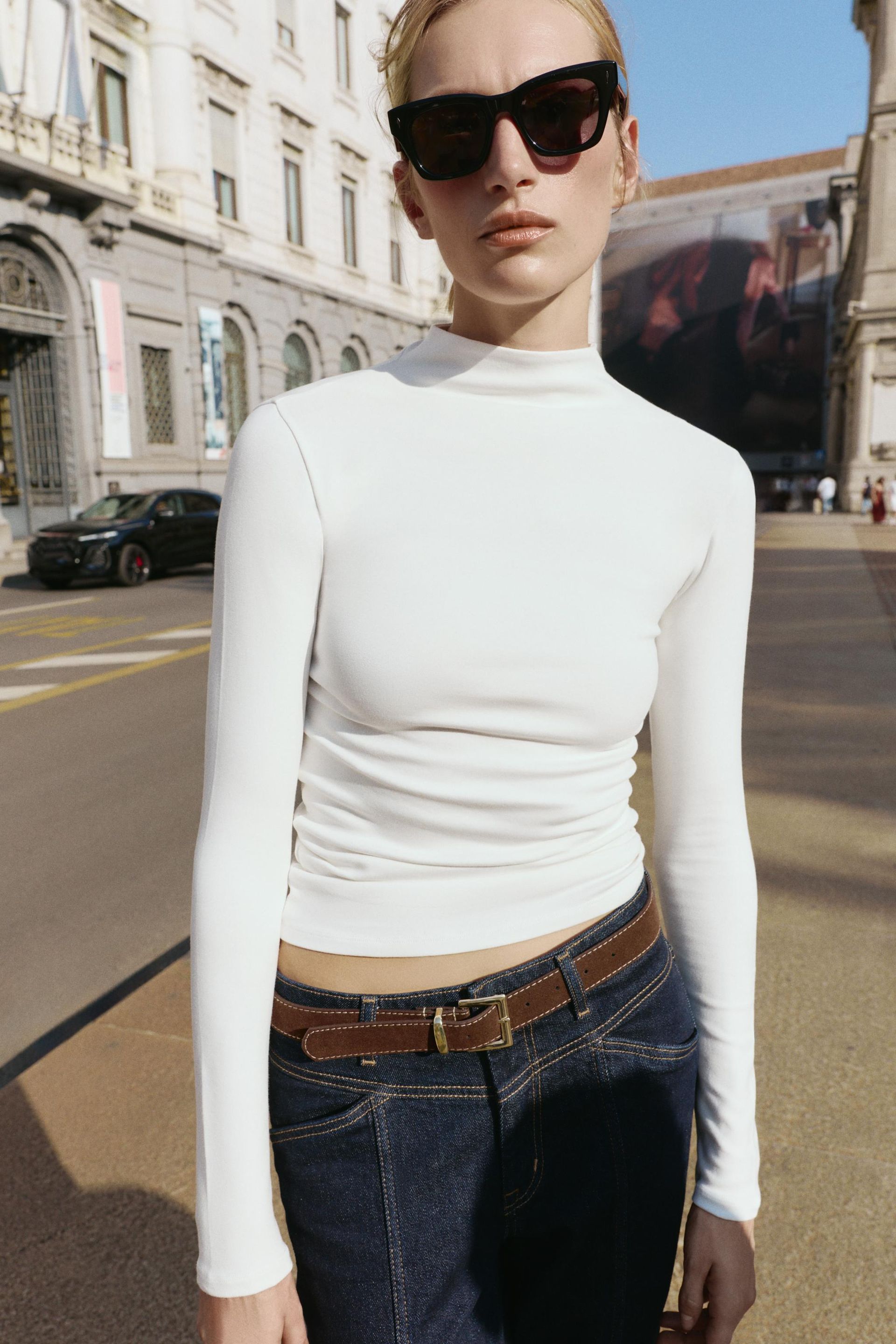 Turtleneck T-Shirt