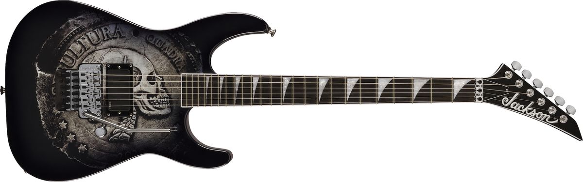 Jackson's Andreas Kisser Pro Series Signature Soloist Quadra model