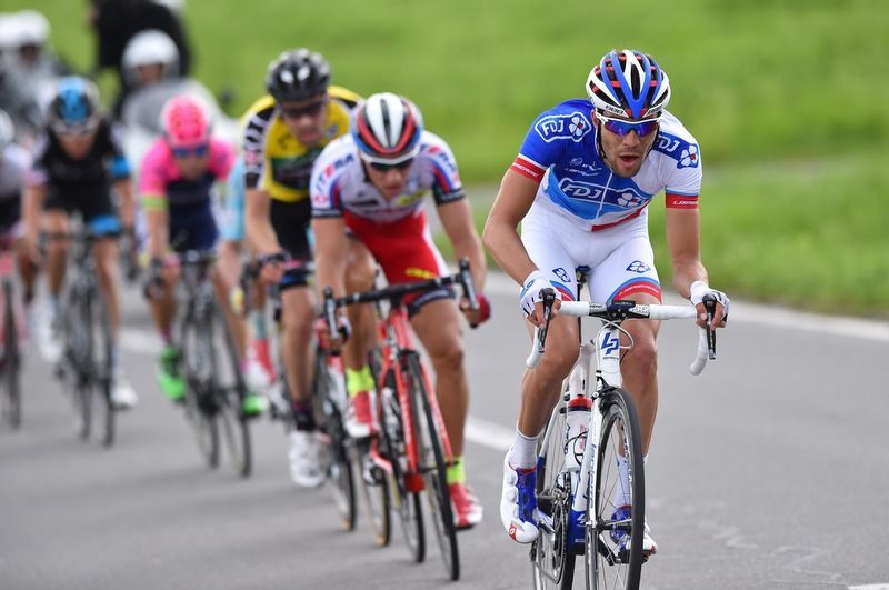 Thibaut Pinot (FDJ) on the attack