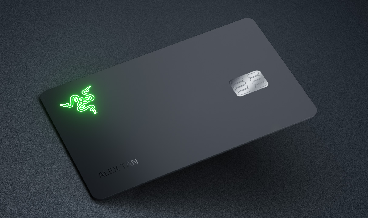 Razer made a Visa card for gamers so naturally it has an LED | PC Gamer