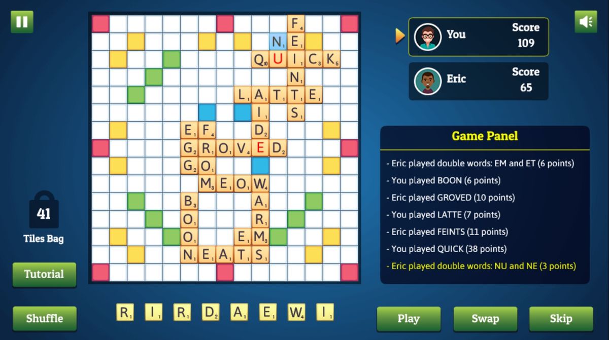 Download FREE WORD GAMES YOU CAN PLAY ALONE - WORD SHIP! android on PC