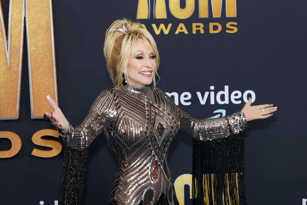 Dolly Parton attends the 57th Academy of Country Music Award