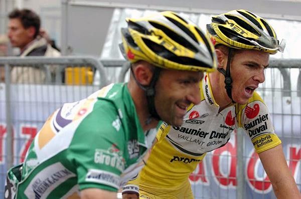 Riccardo Ricc&ograve; (Saunier Duval-Prodir) shows the face of pain.