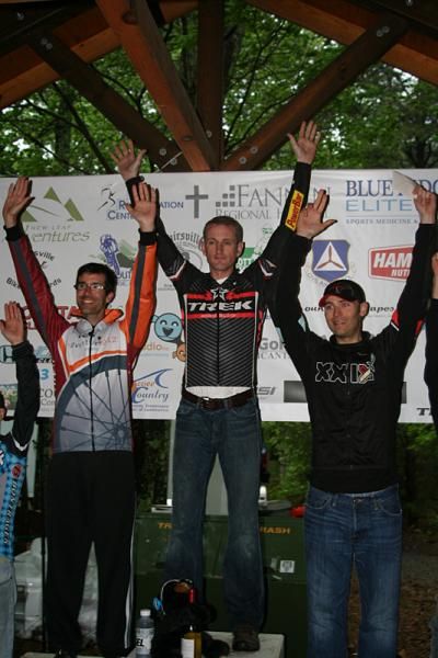 Cohutta 100 Men's podium