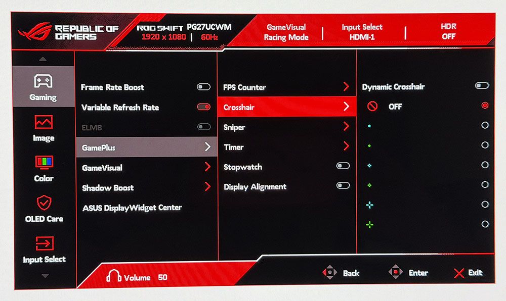 Asus ROG Swift PG27UCWM
