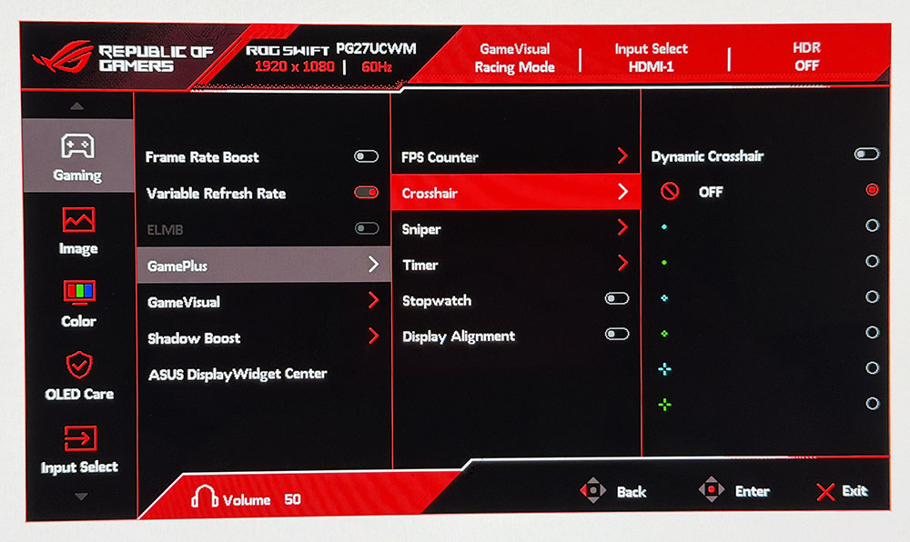 Asus ROG Swift PG27UCWM