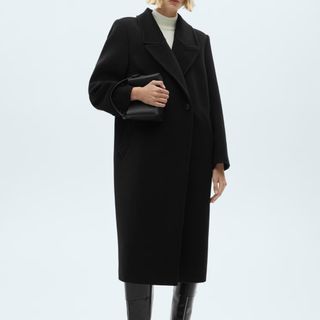 Mango Lapels Wool Coat