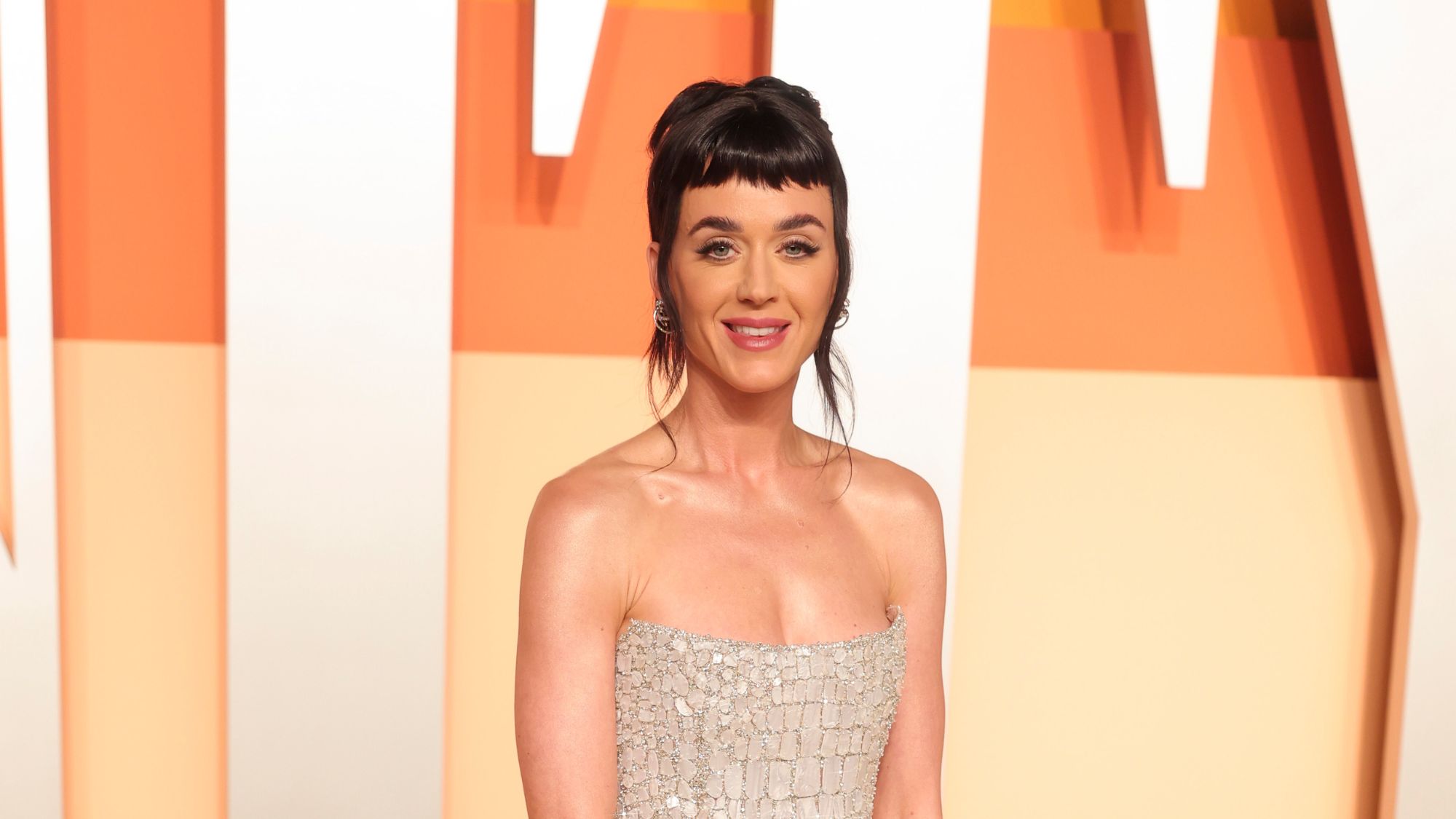Katy Perry attends the 2025 Vanity Fair Oscars party
