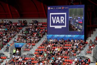 There have been plenty of anxious waits for the outcome of a VAR review at the Women's World Cup (John Walton/PA)