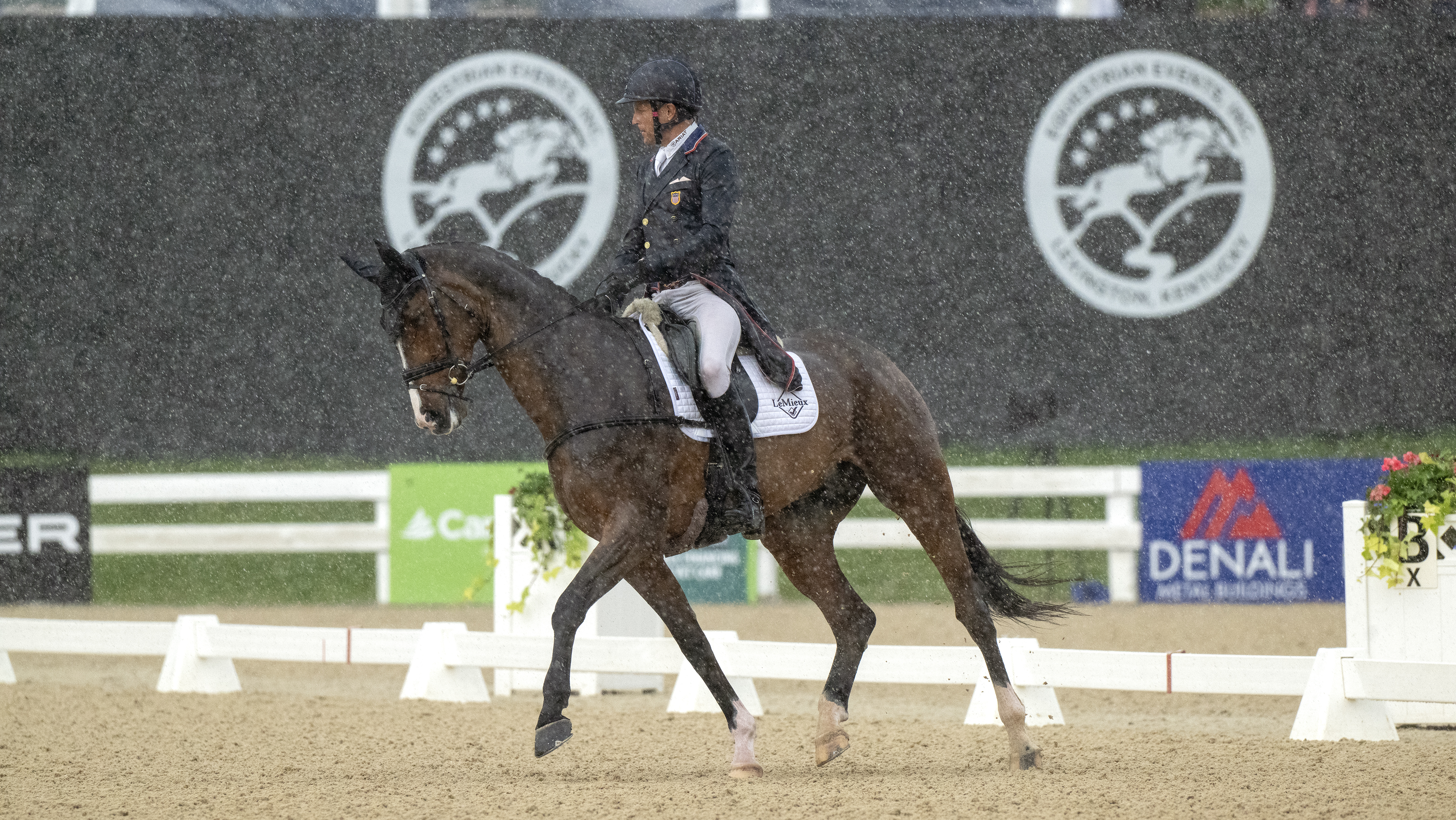 Kentucky Three-Day Event dressage: Boyd Martin and Commando 3