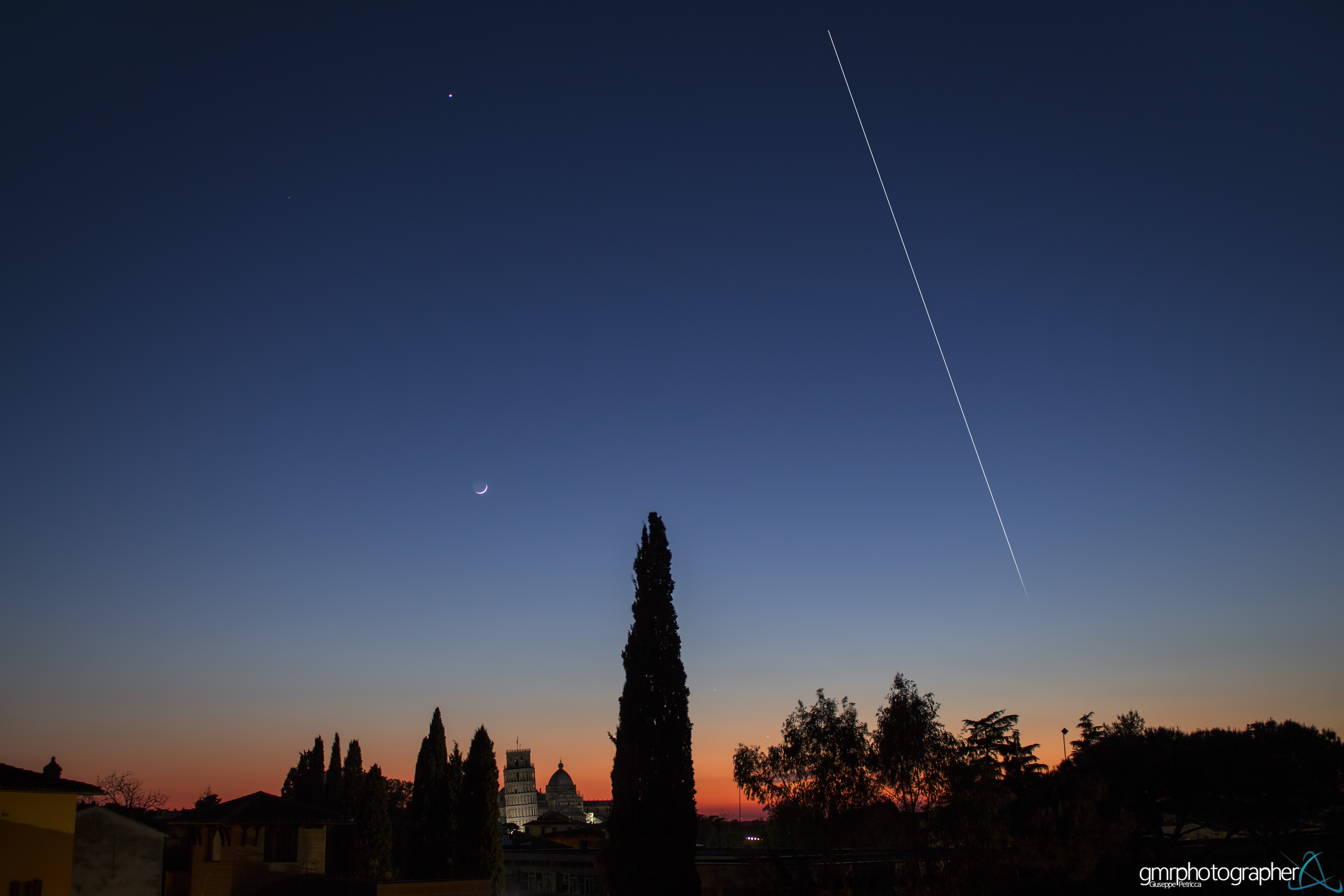 ISS, Mars, Mercury, Venus and Moon Petricca