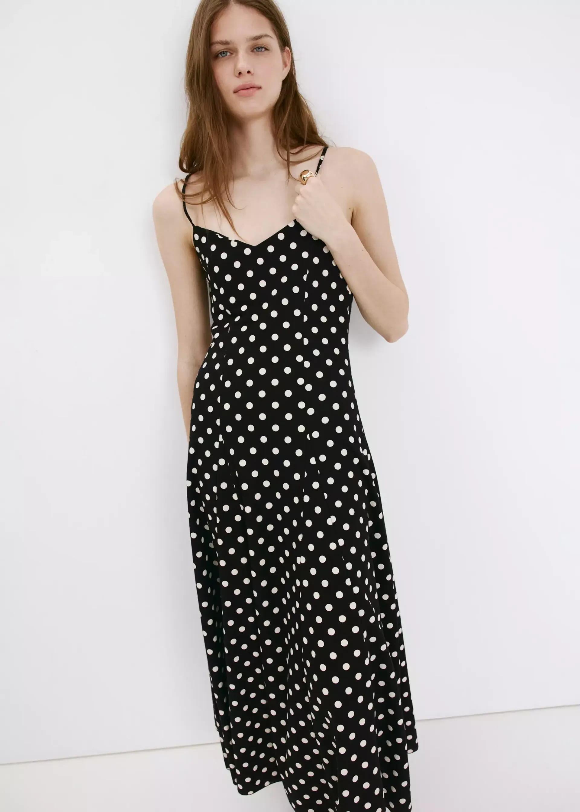 A-Line Dress With Godets - Women | Mango United Kingdom