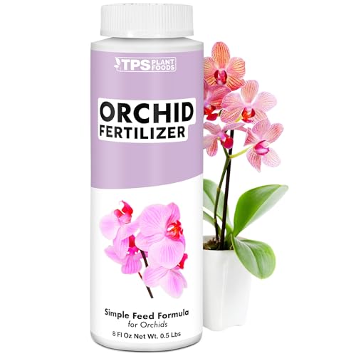 Orchid Fertilizer&amp;ndash; Liquid Orchid Plant Food for All Varieties, Supports Healthy Growth &amp;amp; Blooms, 8 Oz