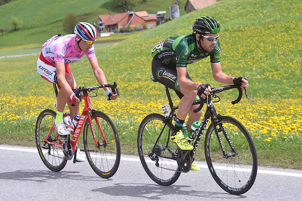Bryan Naulleau (Europcar) and Maxim Belkov (Katusha)