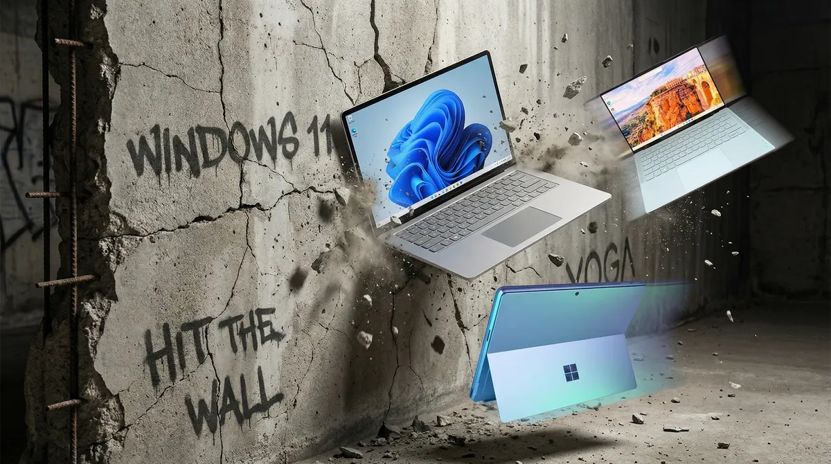 Windows 11 just lost 5% market share in two months despite Windows 10 losing support.