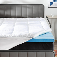 2. ViscoSoft Hybrid Lux 4” Mattress Topper: $159.95$112.46 at Amazon