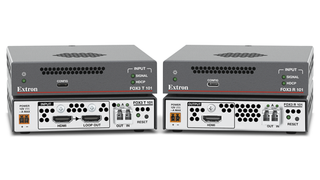 The new Extron FOX3 T 101 and FOX3 R 101.