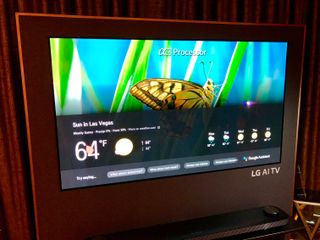 LG's new ThinQ AI TVs leverage Google Assistant. Credit: Tom's Guide