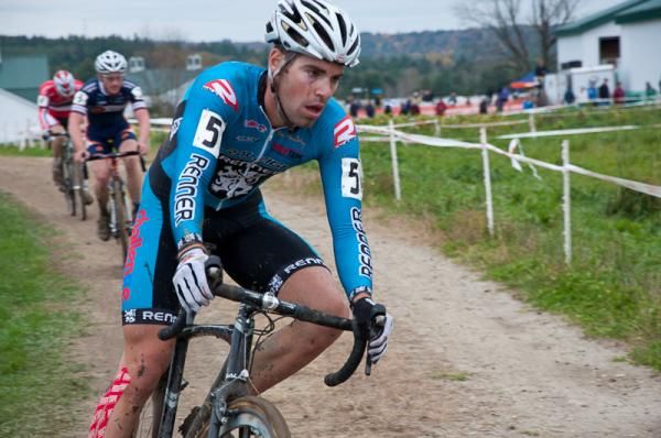 Craig Richey (Renner Custom CX Team - Raleigh) heads the chase