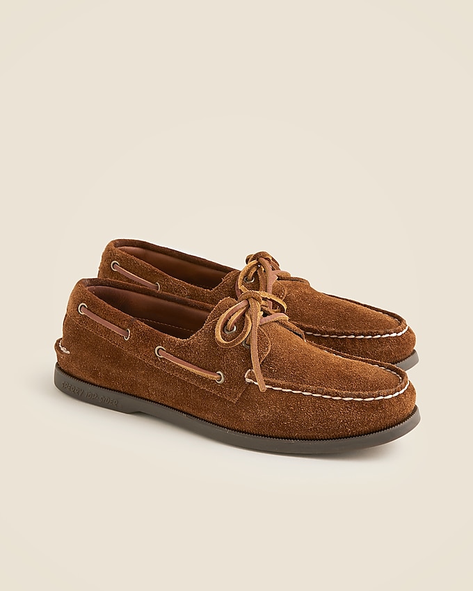 Sperry® X J.crew Authentic Original Two-Eye Boat Shoes in Roughout Suede