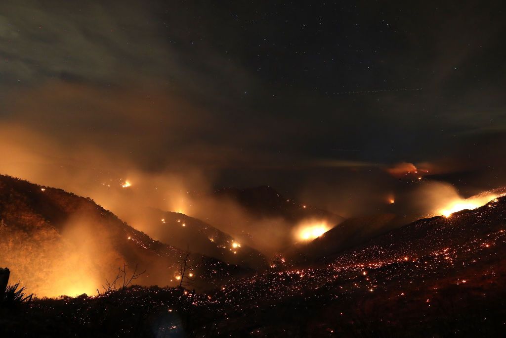 Forest fire california