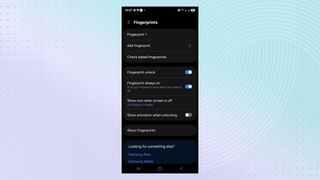 Galaxy S25 tips and tricks Faster finger action.