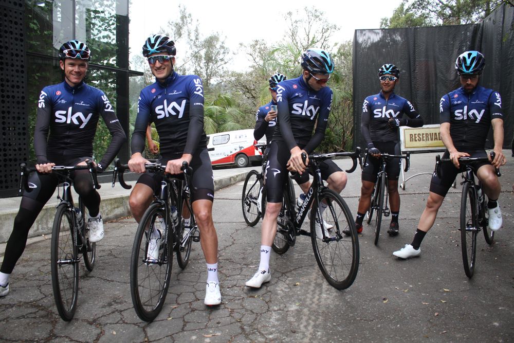 Froome and Moscon ready to head out
