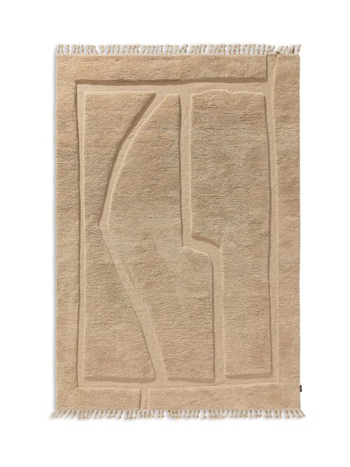 Wool Rug Minos Beige