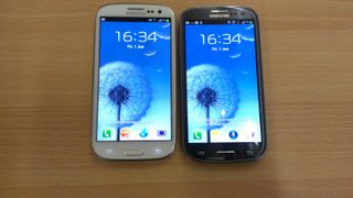 Samsung Galaxy S3 - White and Blue