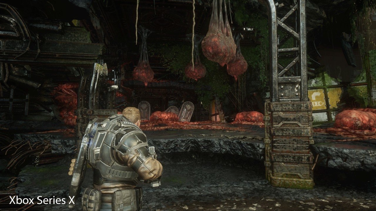 Gears 5 on Xbox Series X