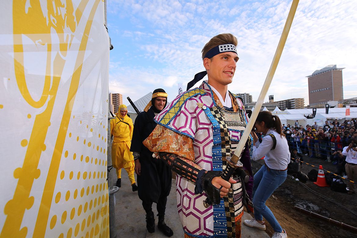Marcel Kittel gets dressed up