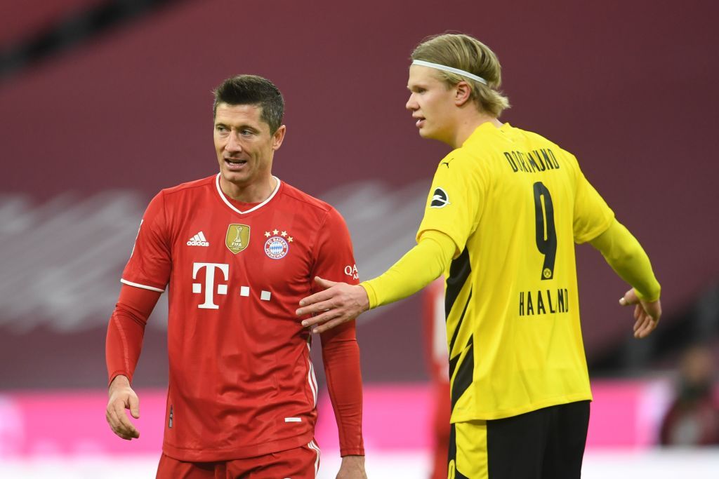 Lewandowski and Haaland