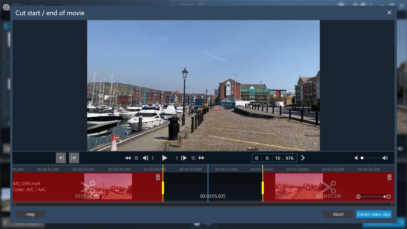 Ashampoo Movie Studio Pro 3 em nossos testes de software de edição de vídeo