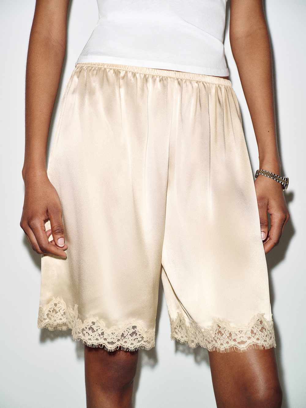 Clara Silk Bermuda Short
