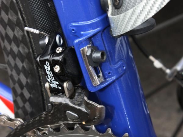 It's often an overlooked item but a stout front derailleur tab can make a very appreciable improvement in shift performance over one that's too flexy.