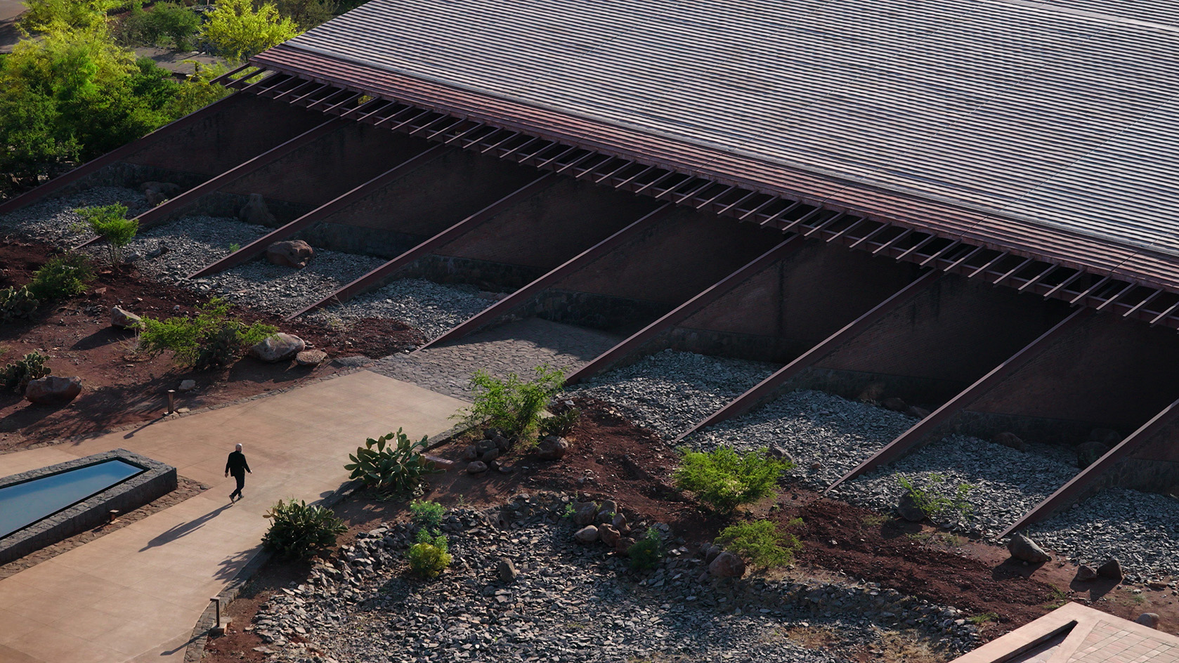 views of the earthy colours and textures in mexican style at La Hacienda by Clase Azul