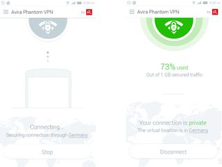 Avira Phantom VPN (Android, iOS)