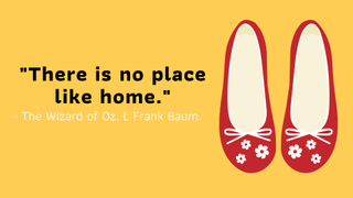 A children's book quote from The Wizard of Oz by L Frank Baum.