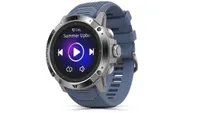 Coros Vertix 2 with blue band
