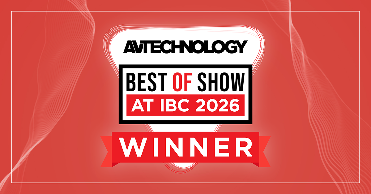 IBC 2026 Best of Show Winners