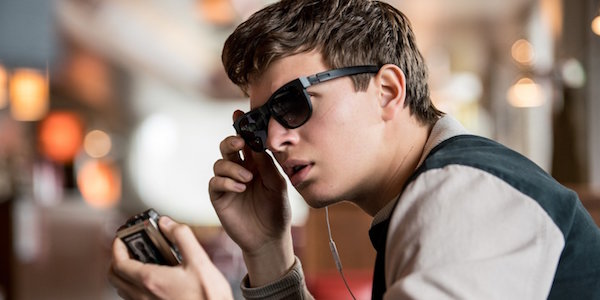 Ansel Elgort in Baby Driver