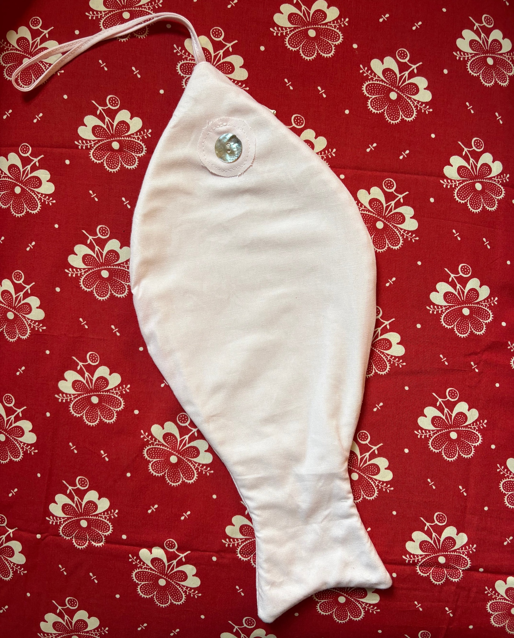 Tonset Road, Fish Bag in Pink