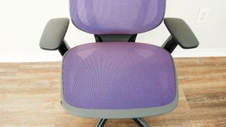 The 4D armrests on the Steelcase Karman