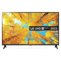 LG LED UQ75 43" 4K Smart TV - was £479.99