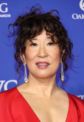Sandra Oh attends the 2024 Palm Springs International Film Festival Film Awards at Palm Springs Convention Center on January 04, 2024 in Palm Springs, California