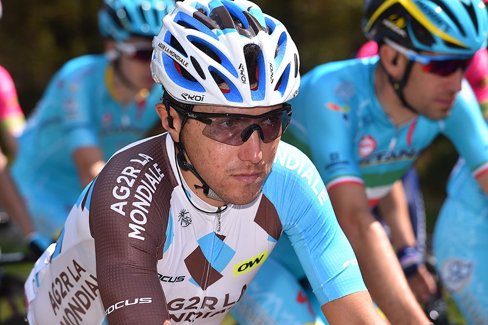One of the contenders Domenico Pozzivivo (AG2R La Mondiale)