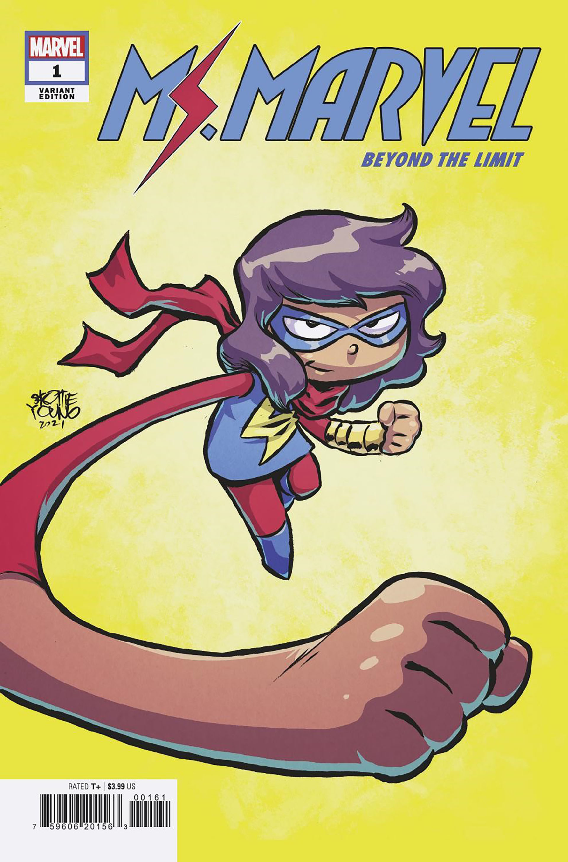 Ms. Marvel: Beyond the Limit #1 cover